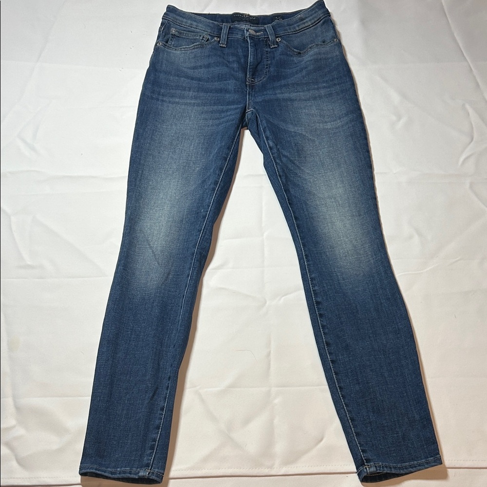 Lucky Brand Women's Faded Blue Skinny Jeans